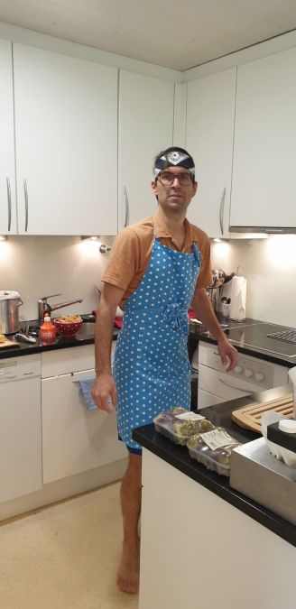 Un cuoco sorpreso